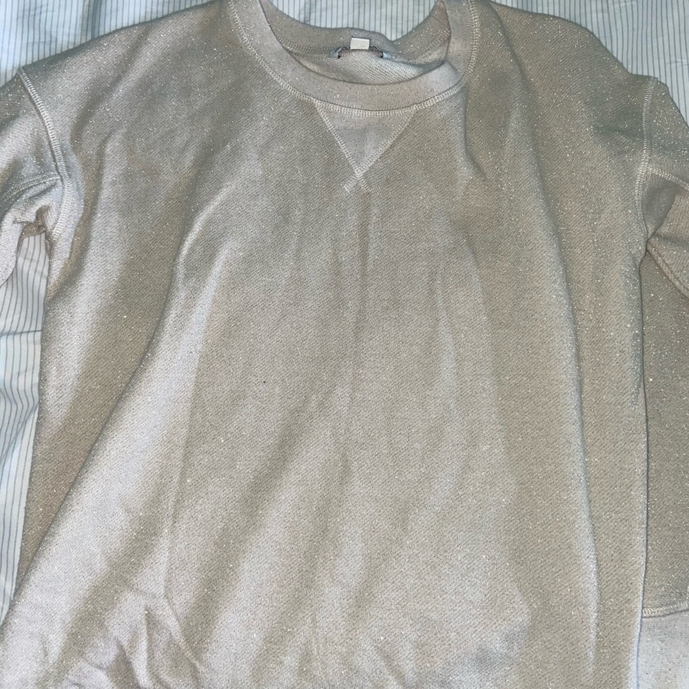 American Eagle Sparkly Crewneck